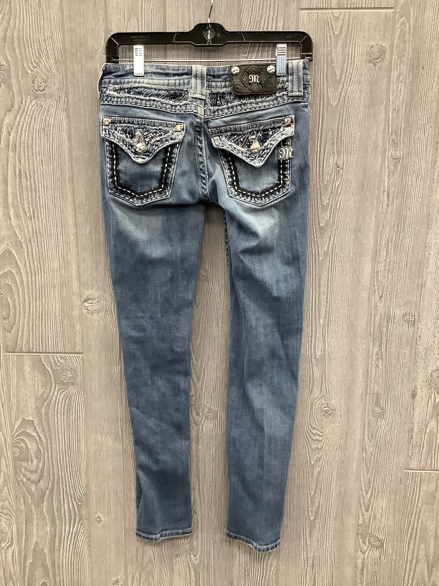 Jeans Designer By Miss Me In Blue Denim, Size: 4