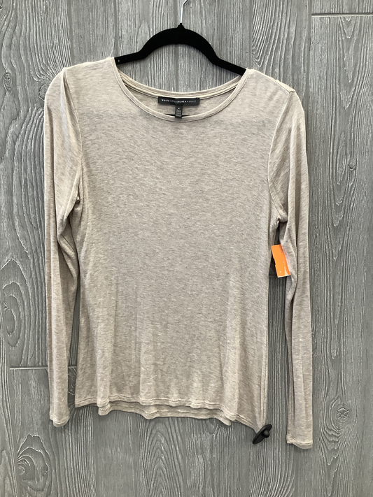 Top Long Sleeve Basic By White House Black Market  Size: S
