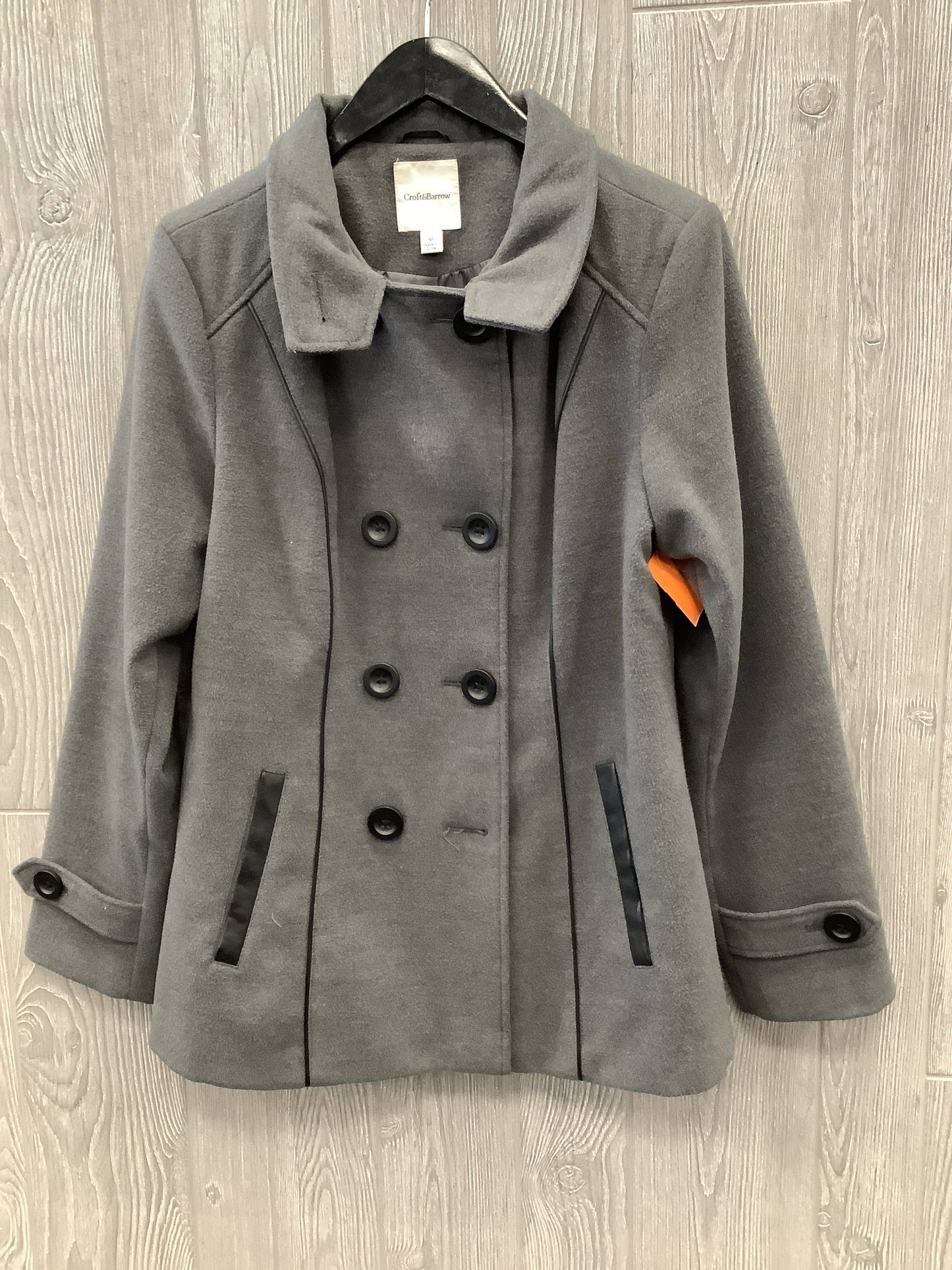 Coat Peacoat By Croft And Barrow  Size: M
