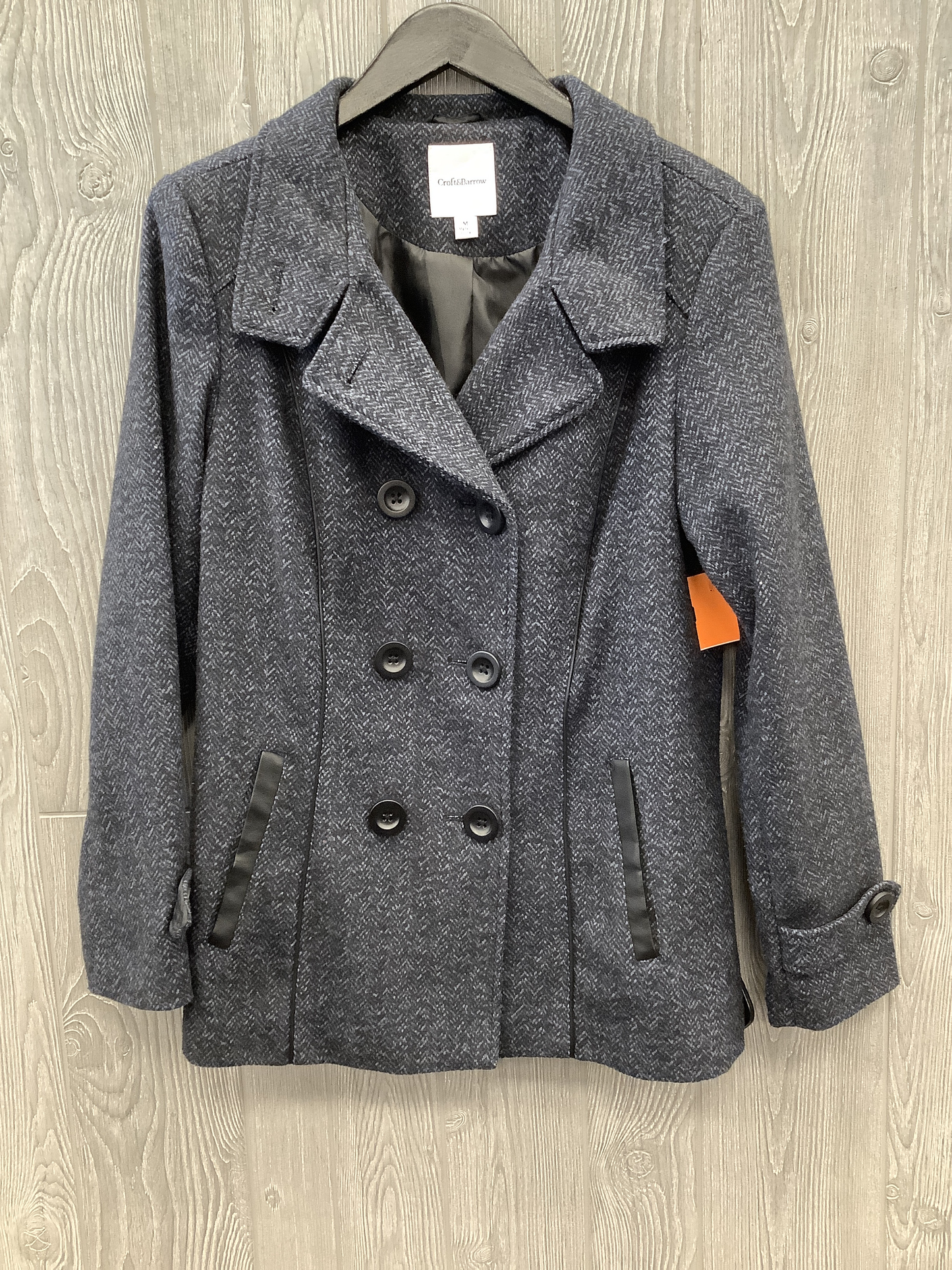 Coat Peacoat By Croft And Barrow  Size: M