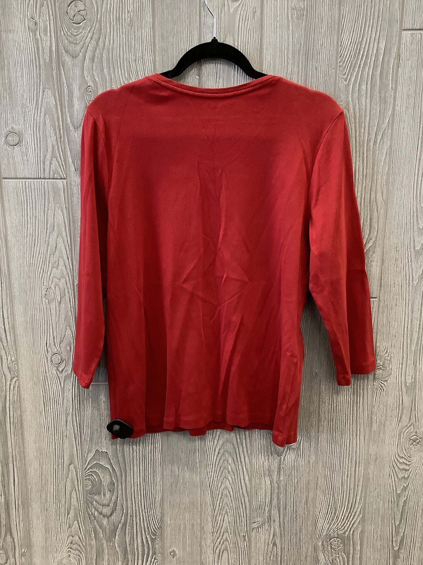 Top 3/4 Sleeve Basic By Chicos  Size: L