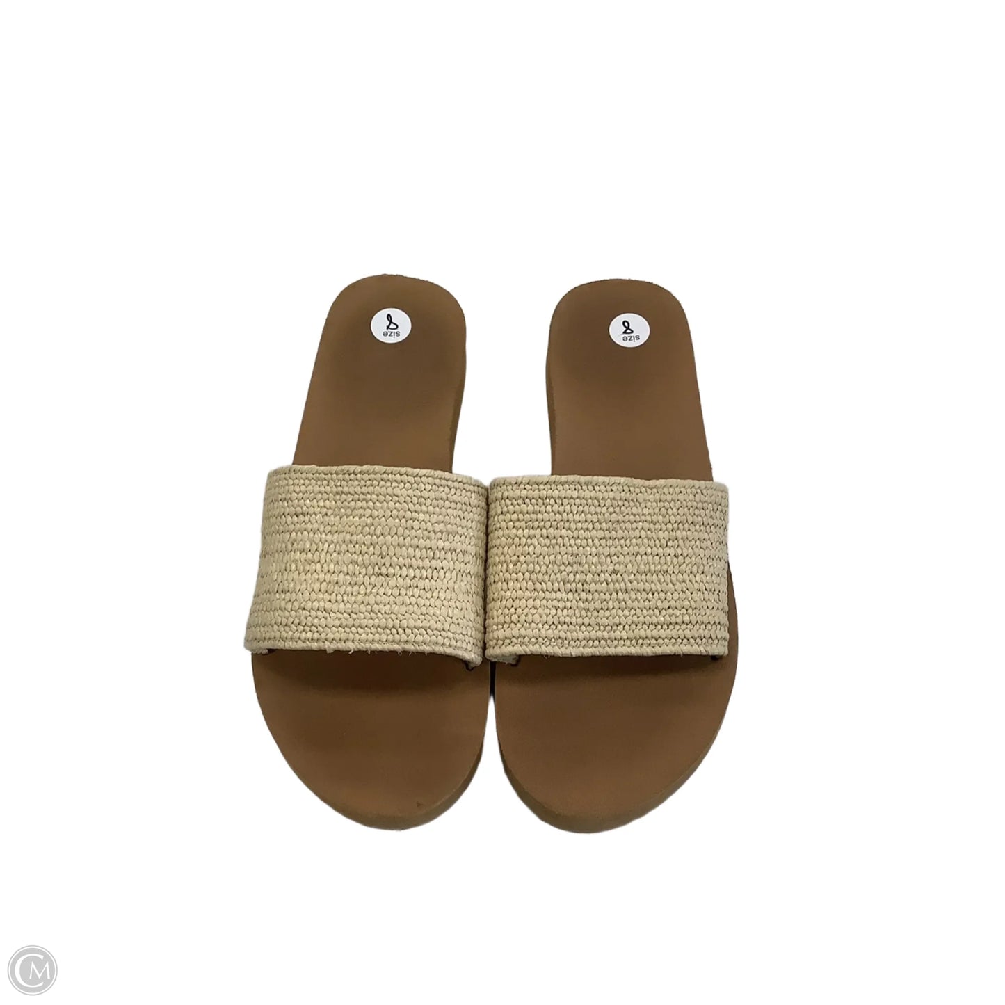 Sandals Flats By Cmf In Tan, Size: 8