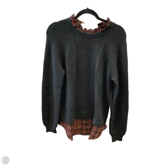 Sweater By Loft In Black, Size: M