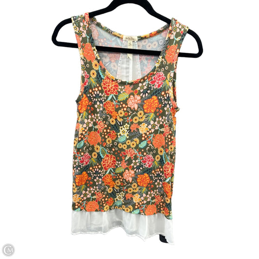 Top Sleeveless By Matilda Jane In Green, Size: Xs