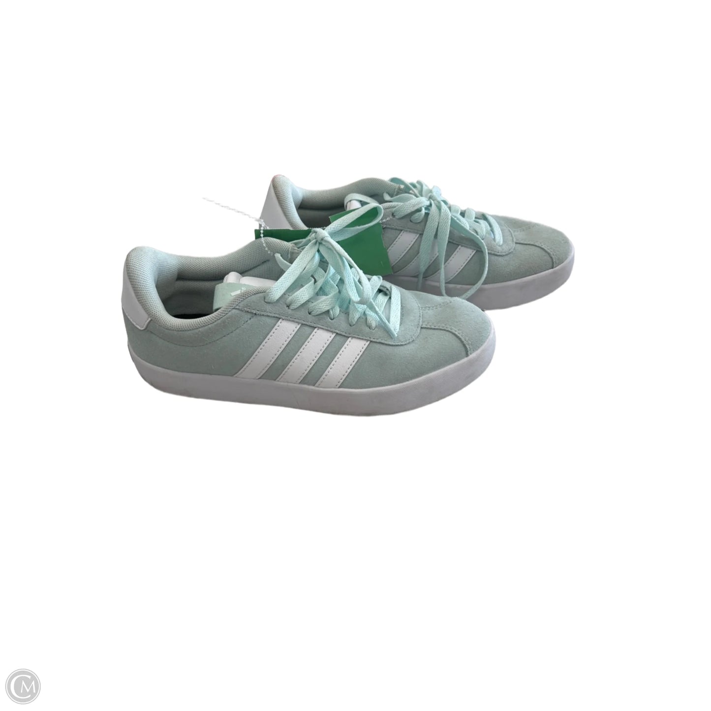 Shoes Sneakers By Adidas In Teal, Size: 6.5