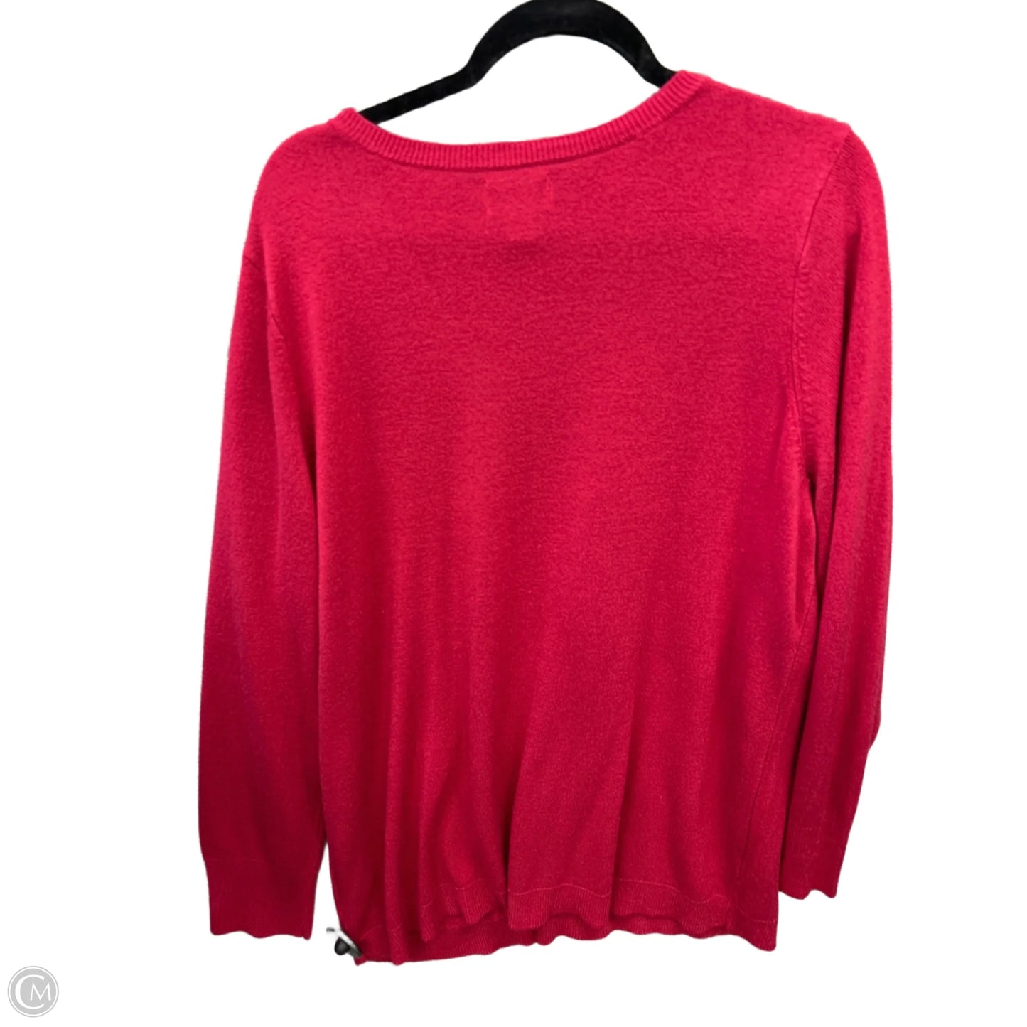 Sweater By Croft And Barrow In Red, Size: 2x