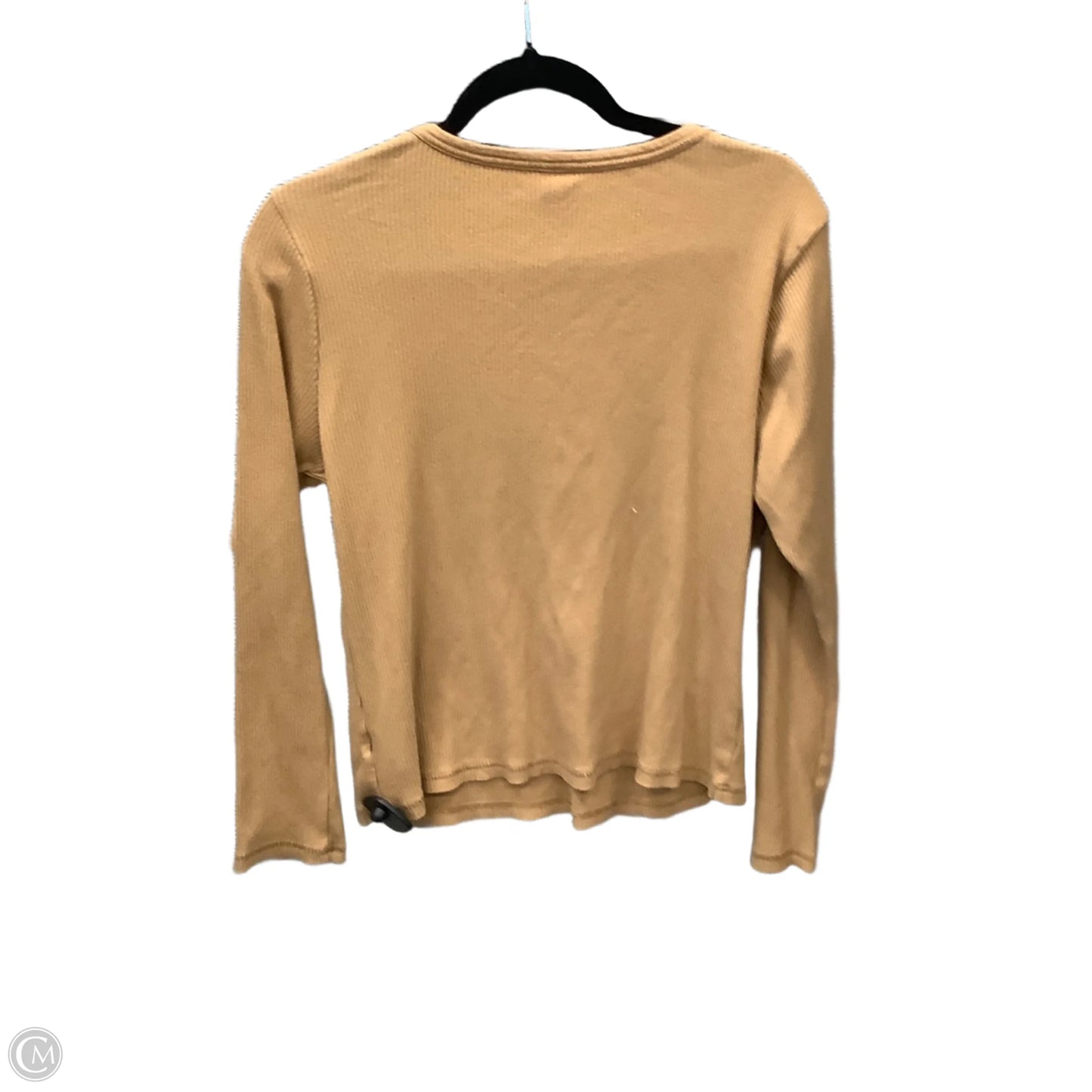 Top Long Sleeve By Old Navy In Tan, Size: L