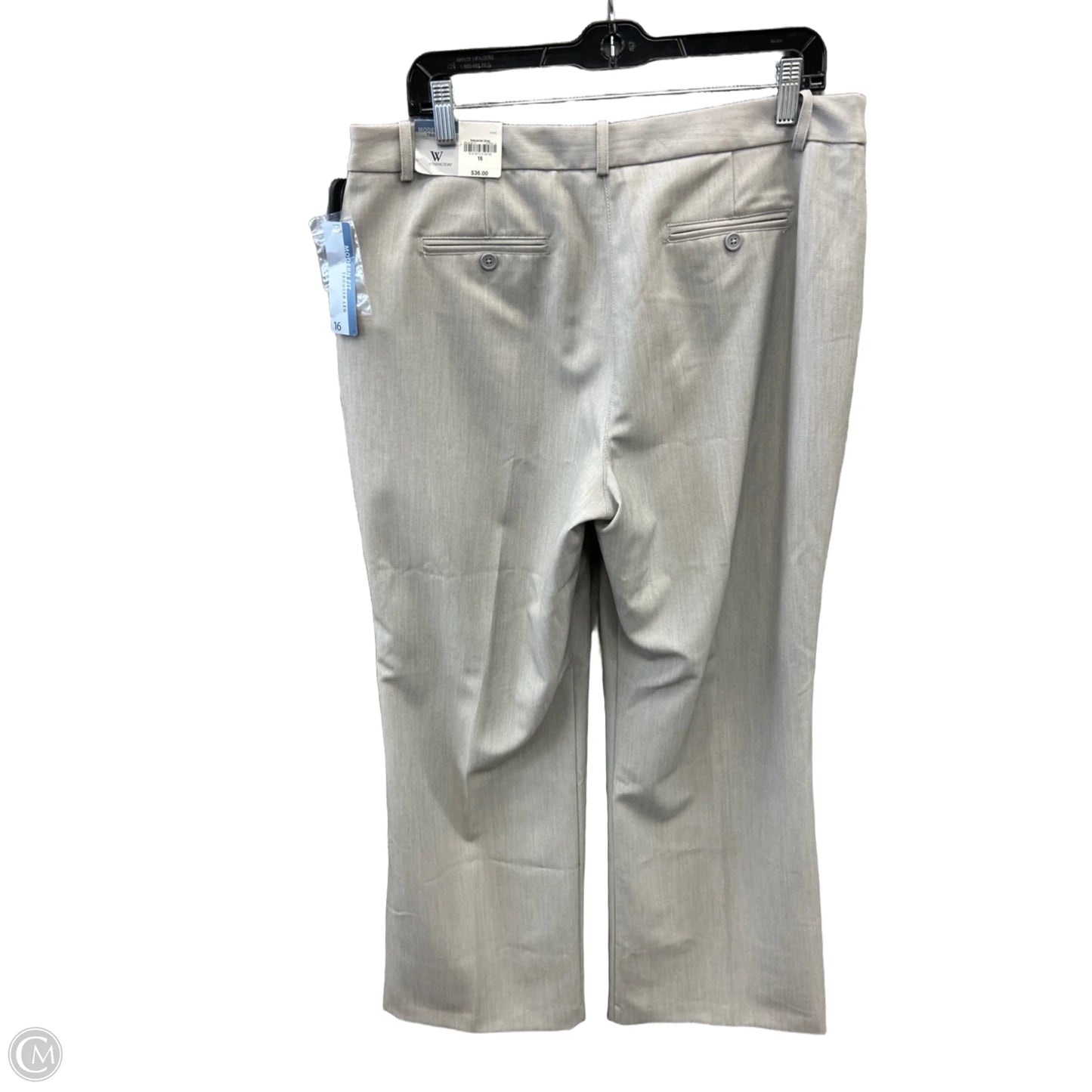 Pants Dress By Worthington In Grey, Size: 16
