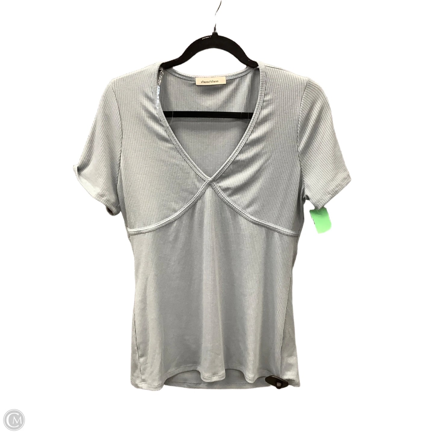 Top Short Sleeve By Clothes Mentor In Blue, Size: M