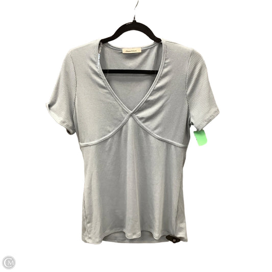 Top Short Sleeve By Clothes Mentor In Blue, Size: M