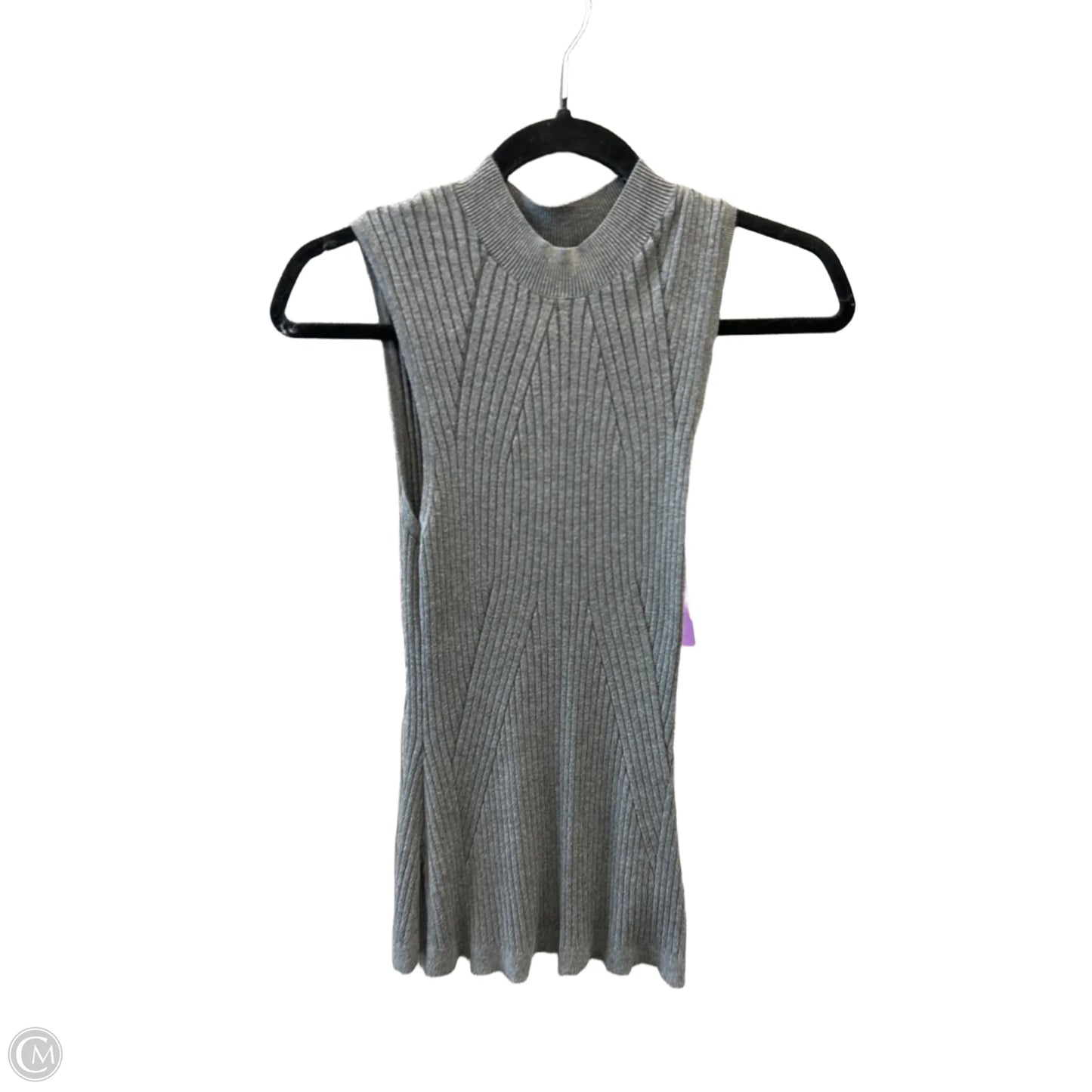 Top Sleeveless By Express In Grey, Size: M