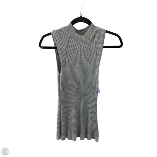 Top Sleeveless By Express In Grey, Size: M
