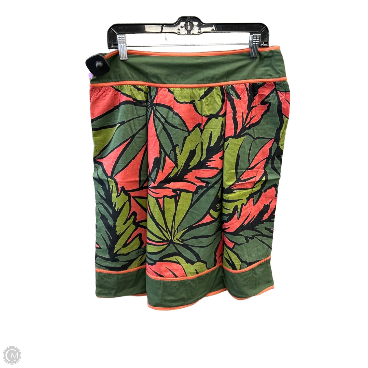 Skirt Midi By Clothes Mentor In Green, Size: 10