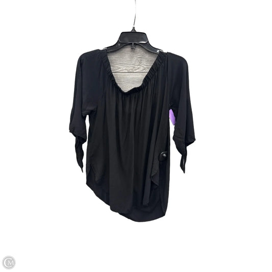 Top Short Sleeve By Cme In Black, Size: Xl