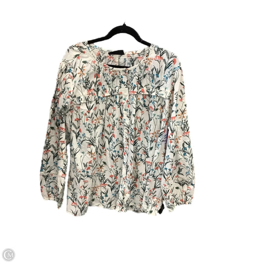 Top Long Sleeve By Lane Bryant In Floral Print, Size: 3x