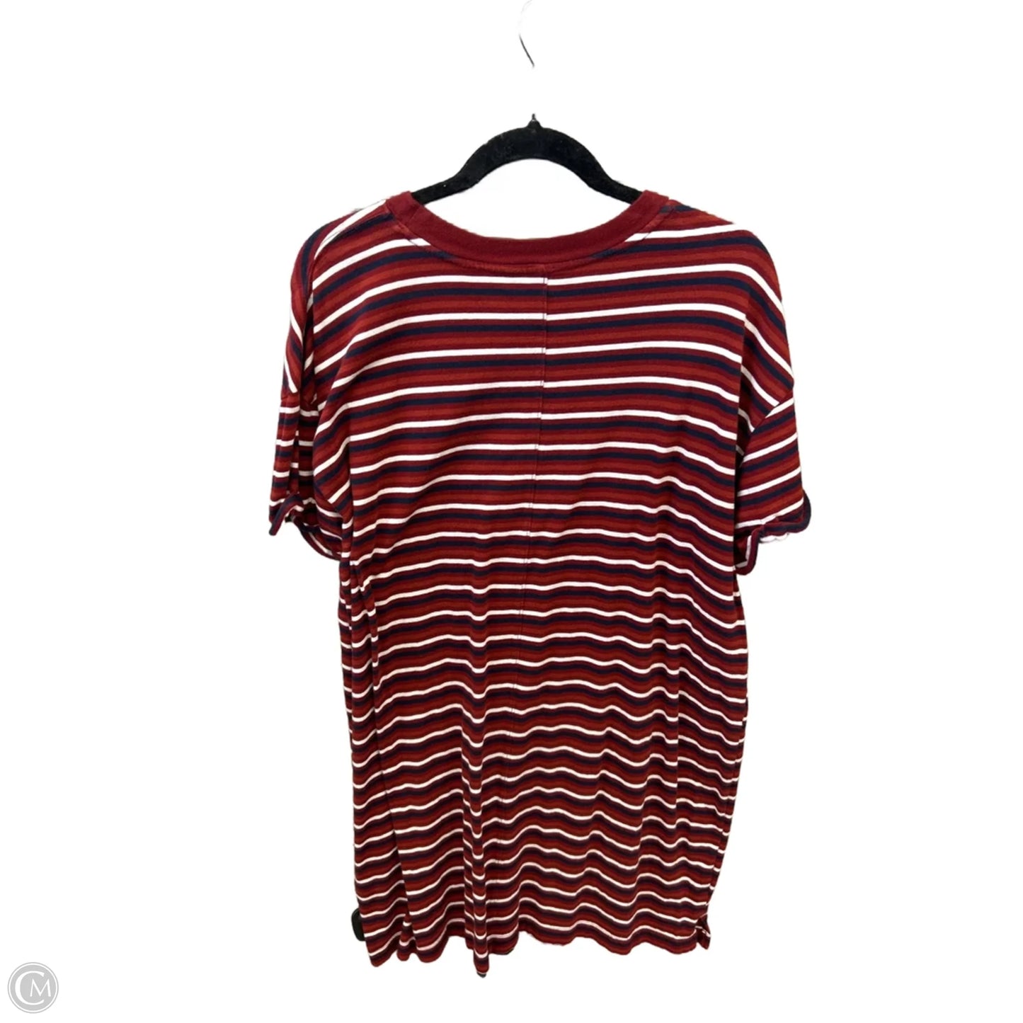 Dress Casual Short By Time And Tru In Red, Size: Xxl