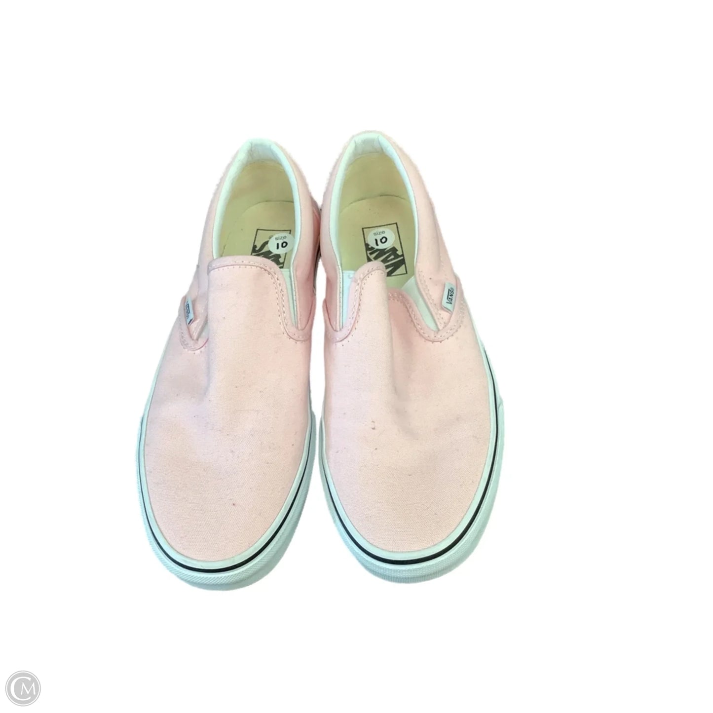 Shoes Sneakers By Vans In Pink, Size: 10