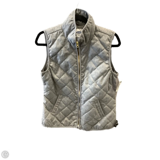Vest Puffer & Quilted By Old Navy In Grey, Size: S