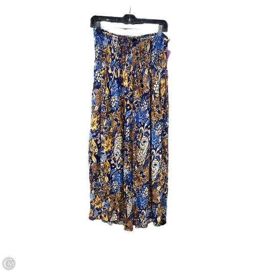 Dress Casual Maxi By Cmf In Blue, Size: Xl