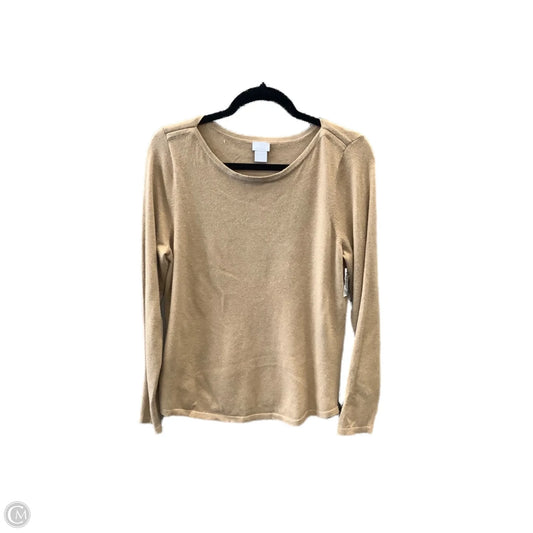 Top Long Sleeve By Chicos In Brown, Size: M