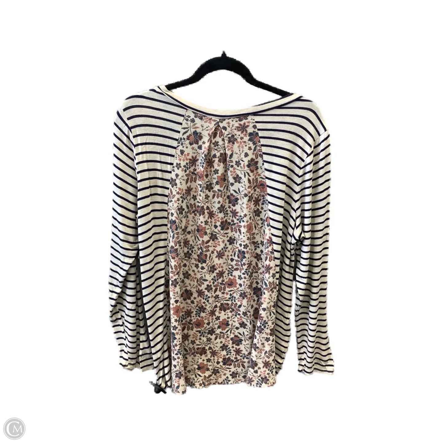 Top Long Sleeve By Lovely Melody In Tan, Size: L