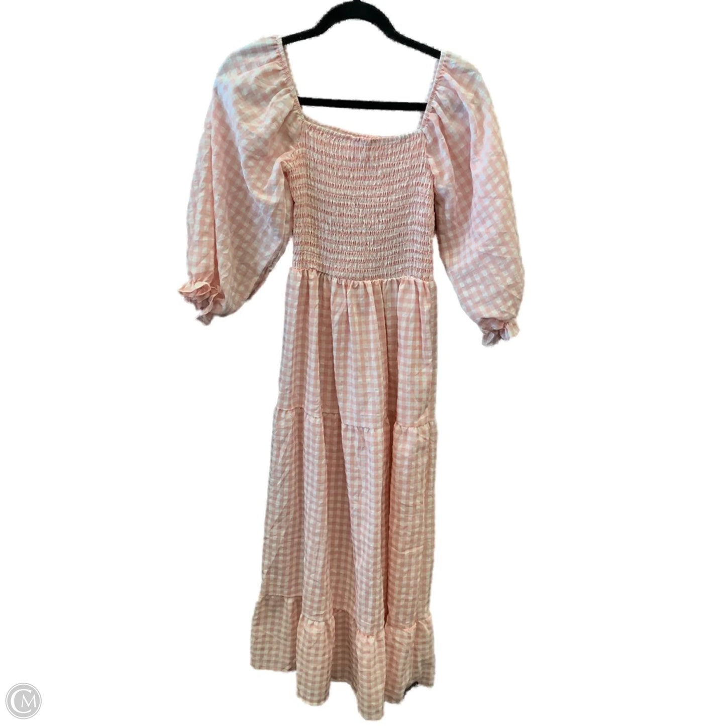 Dress Casual Midi By Clothes Mentor In Pink, Size: S