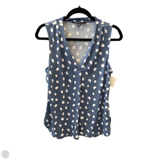 Top Sleeveless By 41 Hawthorn In Blue, Size: Mp