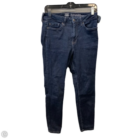 Jeans Skinny By Amazon Essentials In Blue Denim, Size: 8