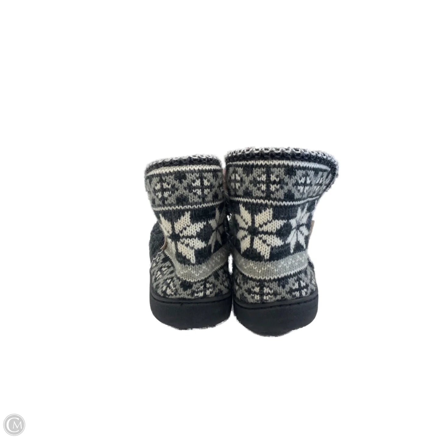 Boots Ankle Flats By Muk Luks In Grey, Size: 10