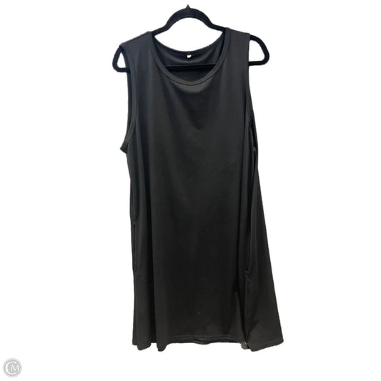 Dress Casual Midi By Cme In Black, Size: Xxl