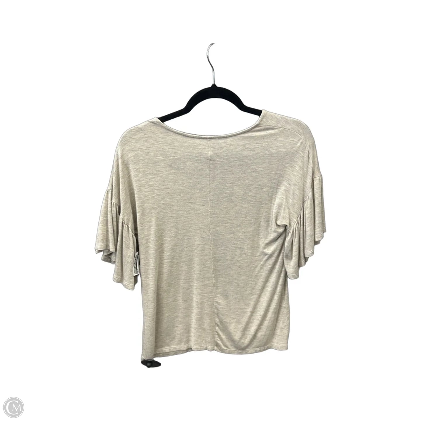 Top Short Sleeve By Alya In Beige, Size: Xs