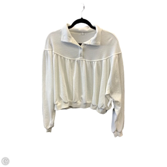 Top Long Sleeve By Aerie In White, Size: Xs