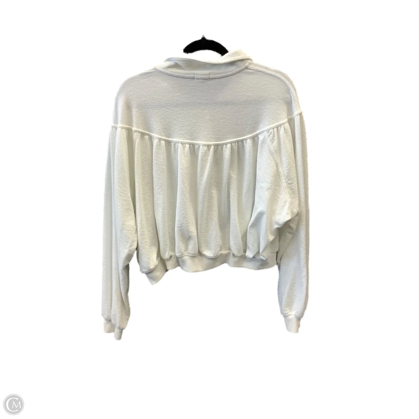Top Long Sleeve By Aerie In White, Size: Xs