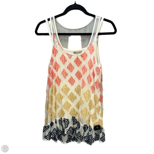 Top Sleeveless By Democracy In Multi-colored, Size: M