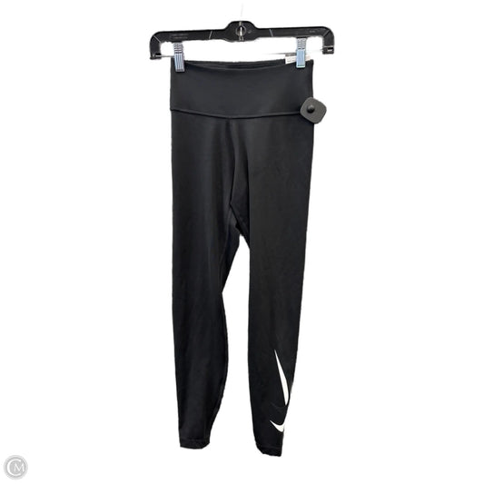 Athletic Leggings By Nike Apparel In Black, Size: Xs