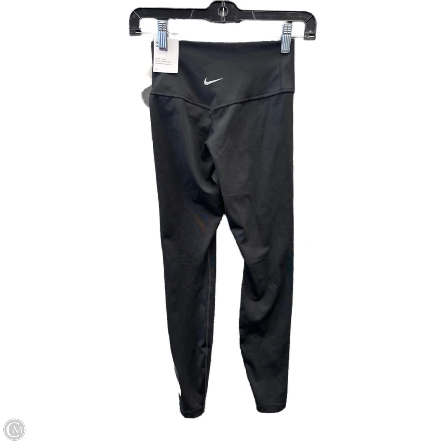 Athletic Leggings By Nike Apparel In Black, Size: Xs