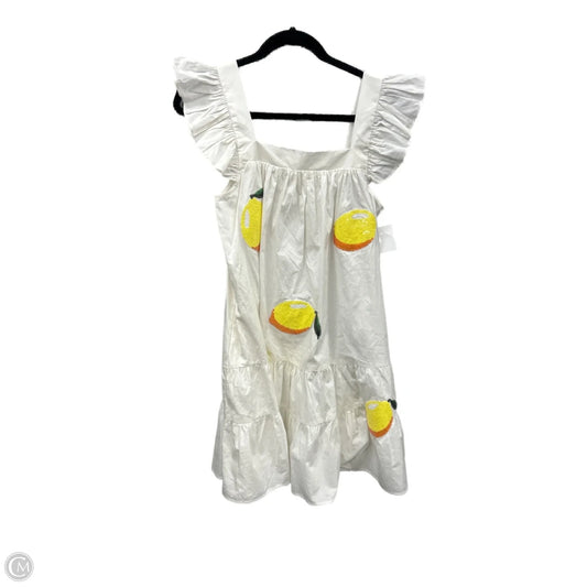 Dress Casual Short By Oddi In White, Size: S
