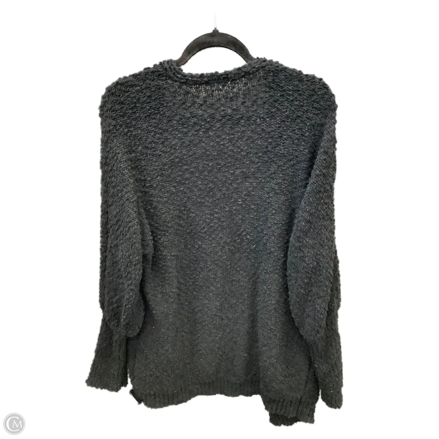 Sweater Cardigan By Clothes Mentor In Black, Size: M