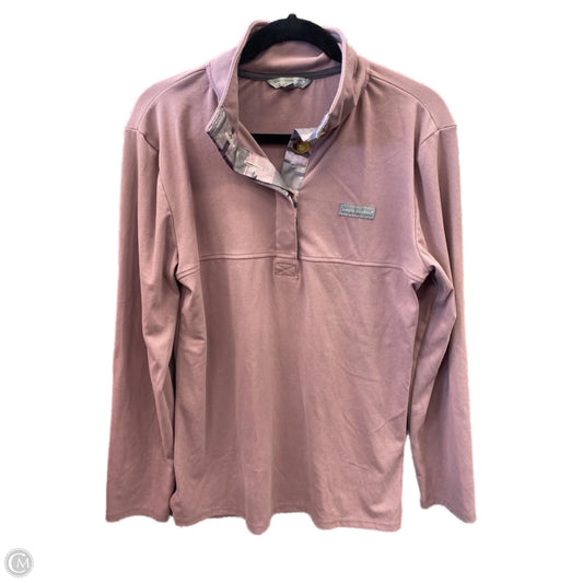 Top Long Sleeve By Simply Southern In Purple, Size: M