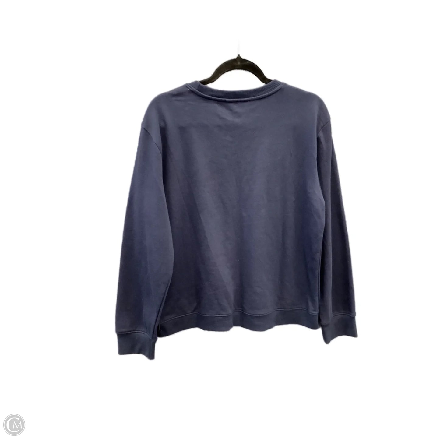 Top Long Sleeve By Nautica In Navy, Size: L