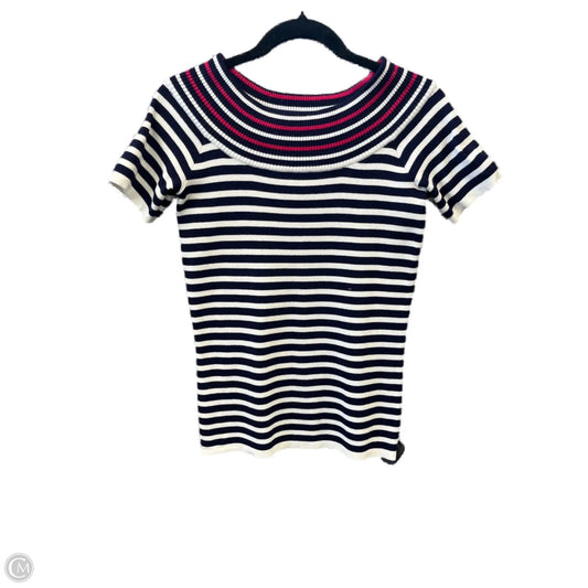 Top Short Sleeve By Ny Collection In Navy, Size: M