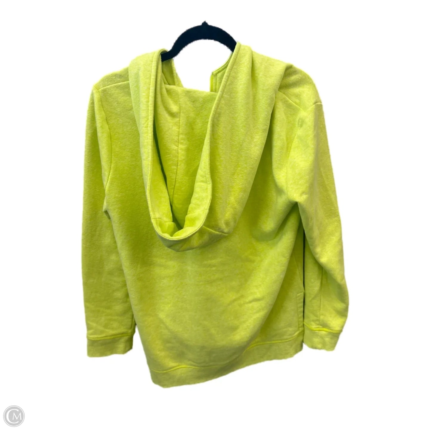 Sweatshirt Hoodie By Talbots In Yellow, Size: M