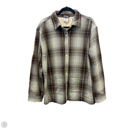 Jacket Shirt By The North Face In Brown, Size: Xl
