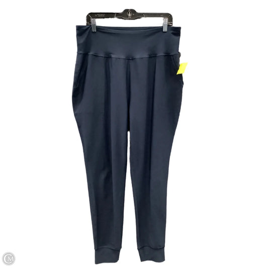 Athletic Pants By Old Navy In Navy, Size: Xl
