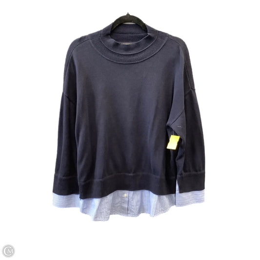 Sweater By Talbots In Navy, Size: 1x