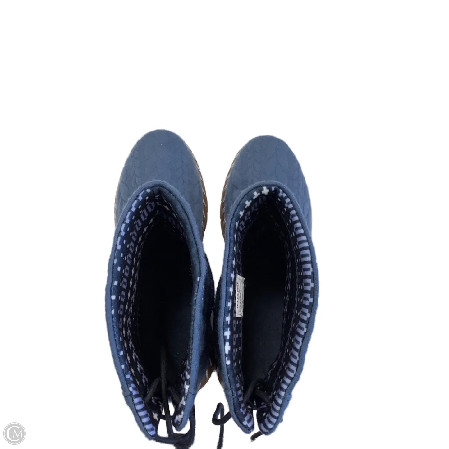 Boots Mid-calf Flats By Muk Luks In Blue, Size: 11