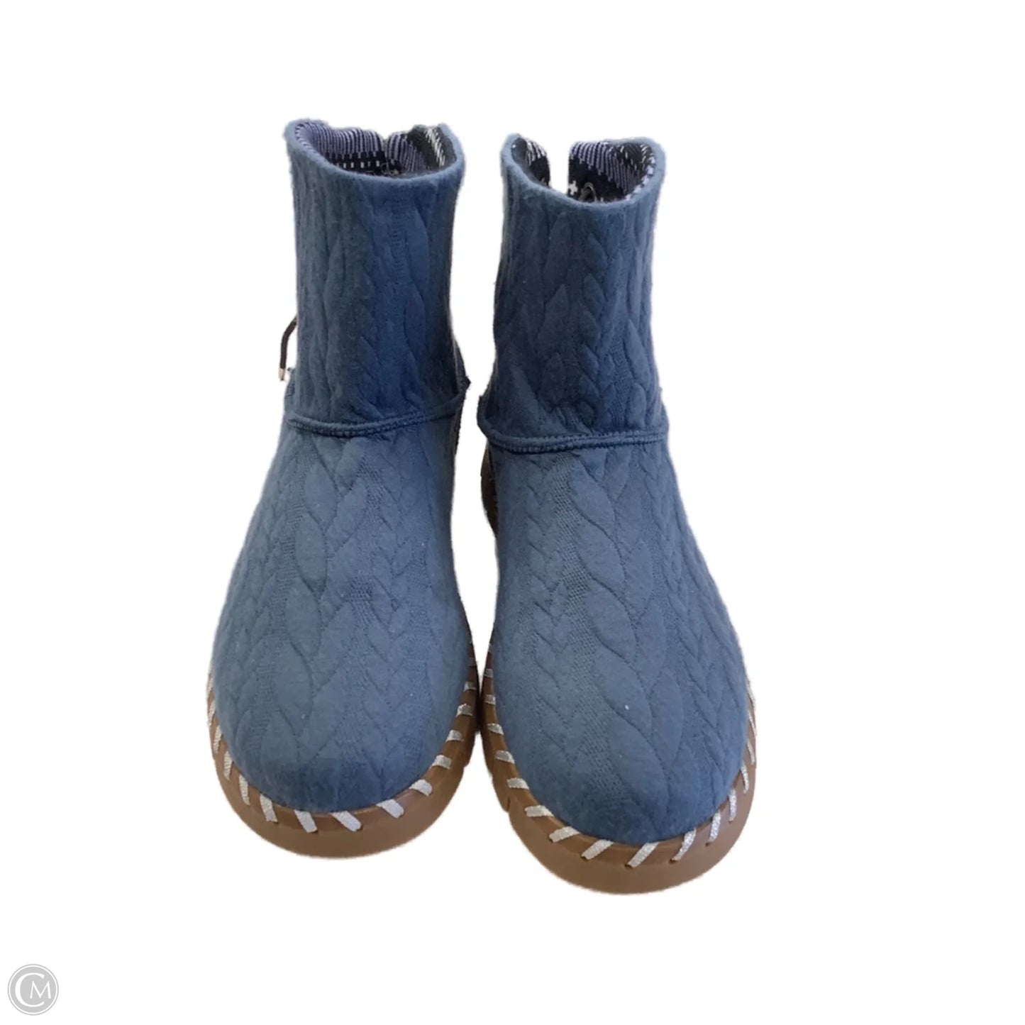 Boots Mid-calf Flats By Muk Luks In Blue, Size: 11