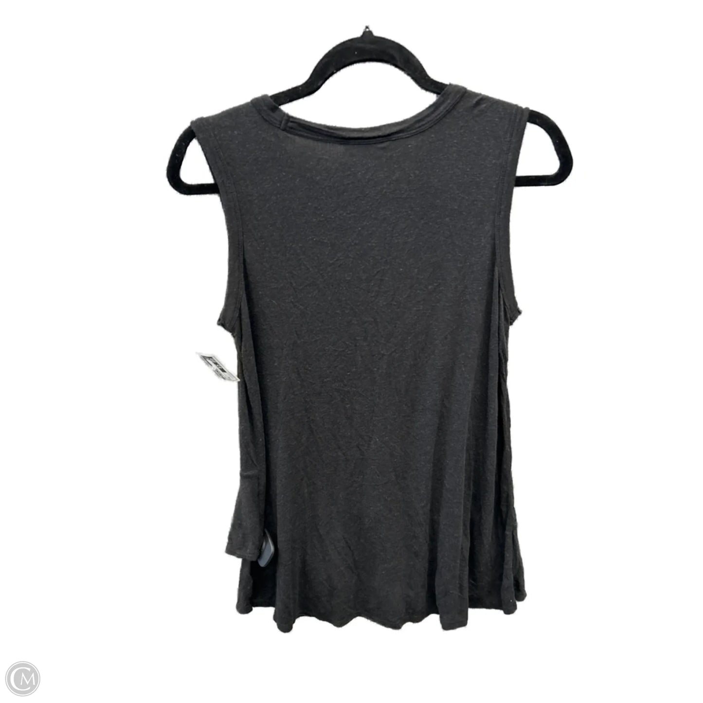 Top Sleeveless By Time And Tru In Black, Size: S