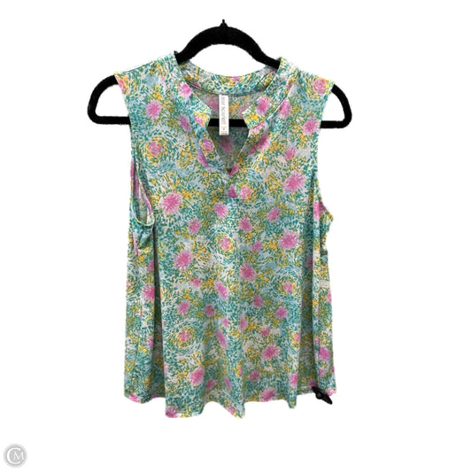 Blouse Sleeveless By Dear Scarlett In Green, Size: M