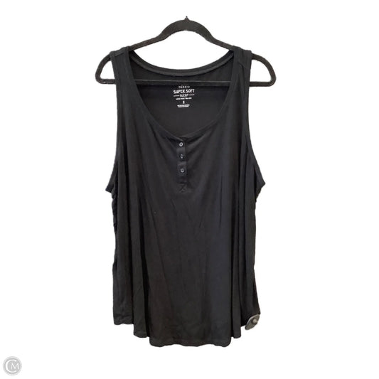 Top Sleeveless By Torrid In Black, Size: 3x